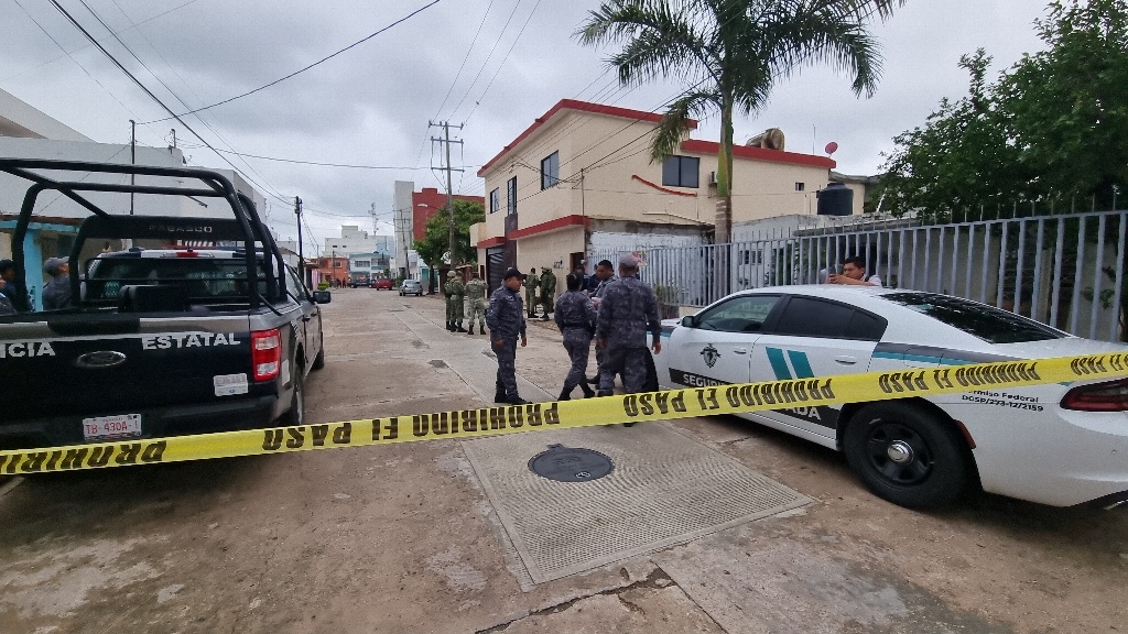 SEDENA extrae una bomba en una privada de Villahermosa