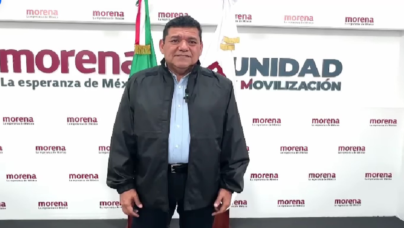 Javier May se registra como precandidato único de Morena al gobierno de Tabasco