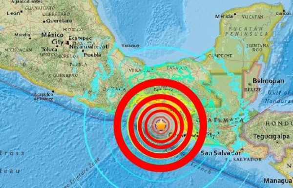 Se registran dos sismos en Chiapas este viernes 22 de diciembre, ¿Cuál fue la magnitud?