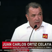 Juan Carlos Celaya destaca con sus propuestas en el Debate de Senadores