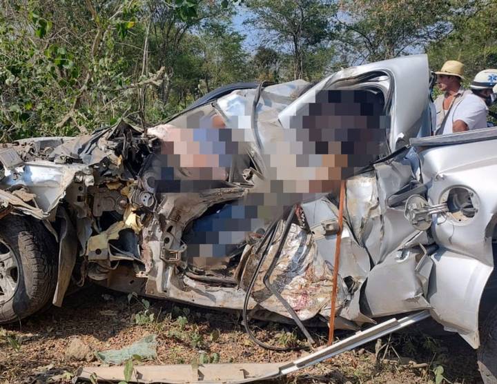 Muere familia completa en accidente automovilístico en Balancán