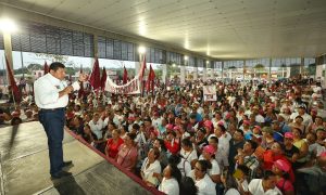 El candidato de la coalición MORENA-PVEM-PT puntualizó que se va a rescatar este municipio y sus espacios públicos.