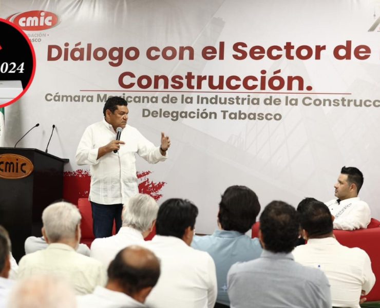 No habrá corrupción en el gobierno, afirma Javier May ante constructores; se realizará la infraestructura que hace falta en Tabasco