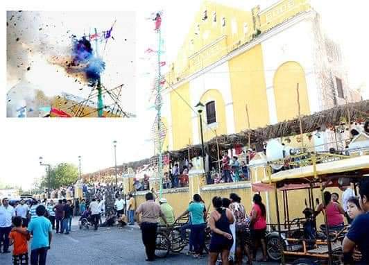 "Corpus Christi", es una celebración católica realizada al poniente del estado, esta tradición es conocida como "La Enramada"