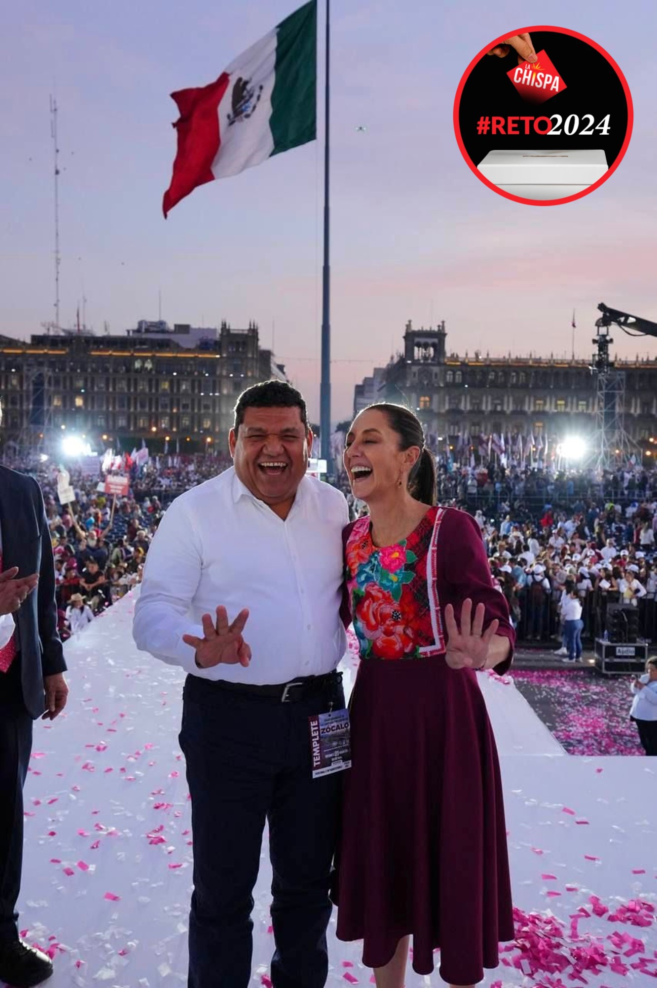 Cierre de campaña de Javier May y Claudia Sheinbaum serán una fiesta de libertad, esperanza y democracia