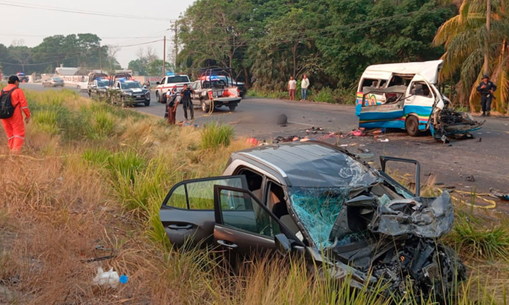 Lista de los fallecidos en el accidente de la carretera Cunduacán-Villahermosa