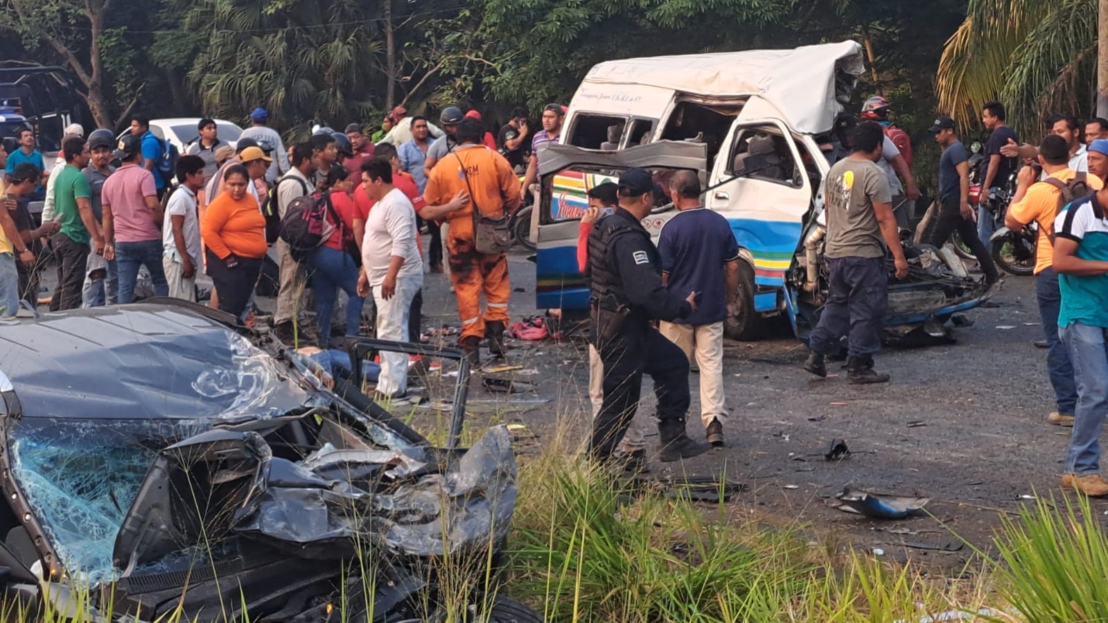 Accidente en Cunduacán-Villahermosa deja 11 muertos