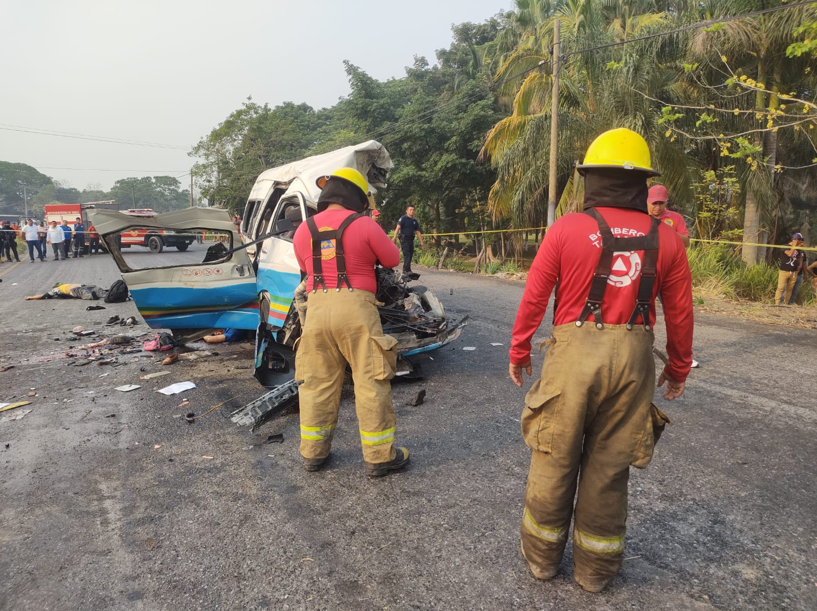 Lista de lesionados en el accidente en la vía corta Cunduacán-Villahermosa