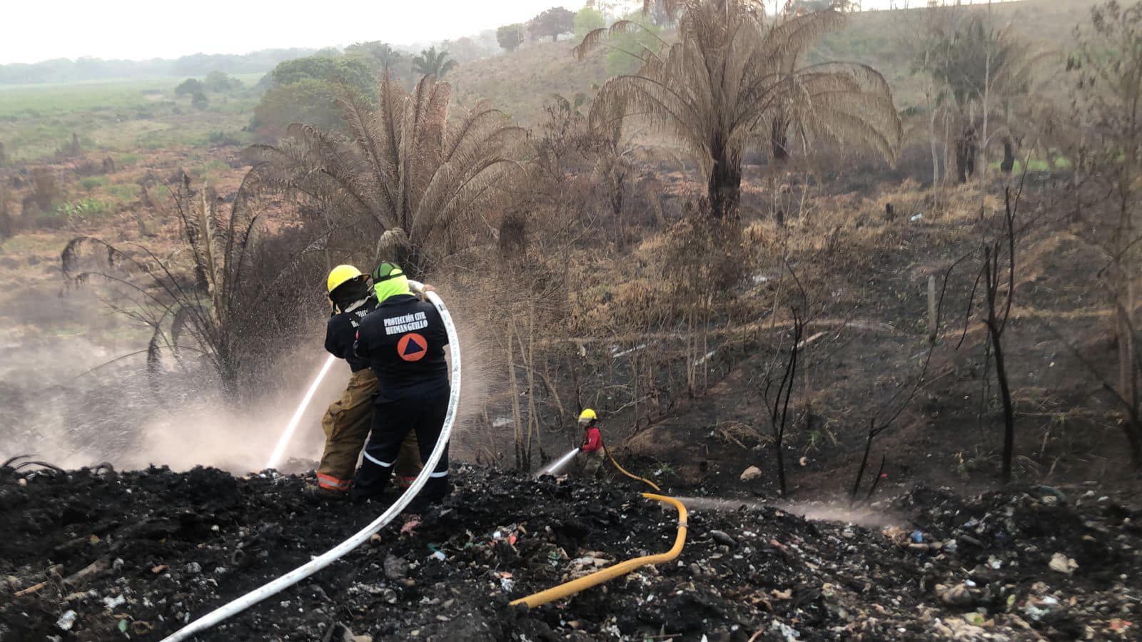 Más de 700 incendios en Tabasco en lo que va este año