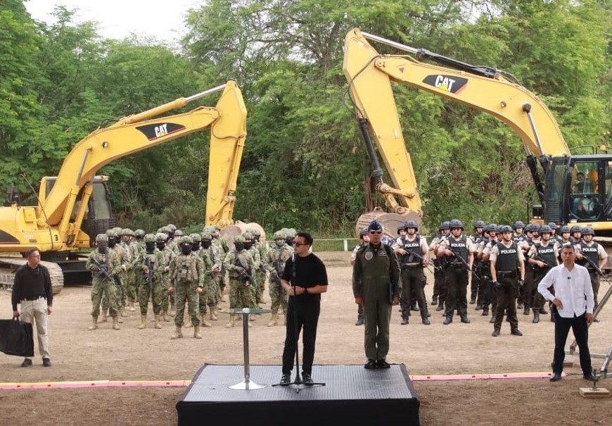 Construcción de la cárcel de máxima seguridad en Ecuador para 800 presos