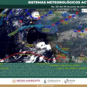 El SMN prevé lluvias intensas en el sureste y península de Yucatán