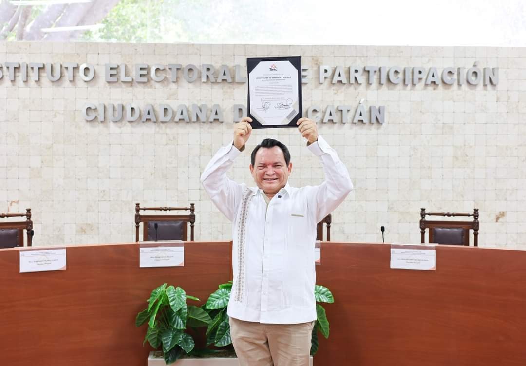 “Huacho” Díaz, gobernador electo de Yucatán