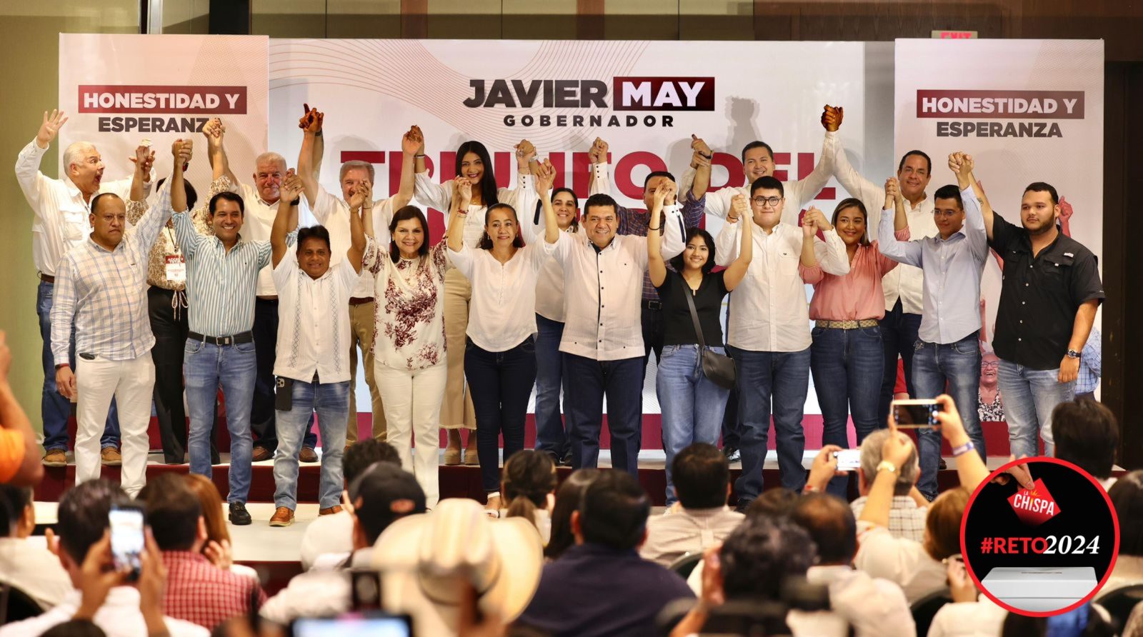 ¡Ganamos la gubernatura de Tabasco! Es un triunfo contundente del pueblo: Javier May