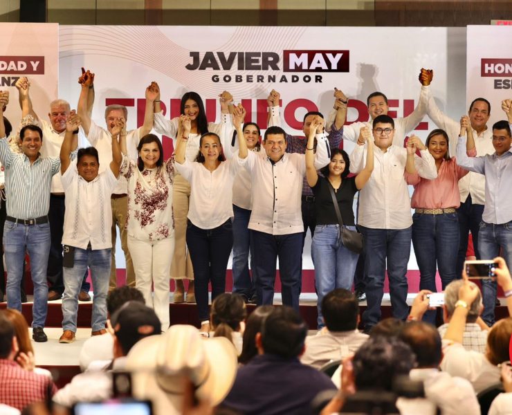 ¡Ganamos la gubernatura de Tabasco! Es un triunfo contundente del pueblo: Javier May