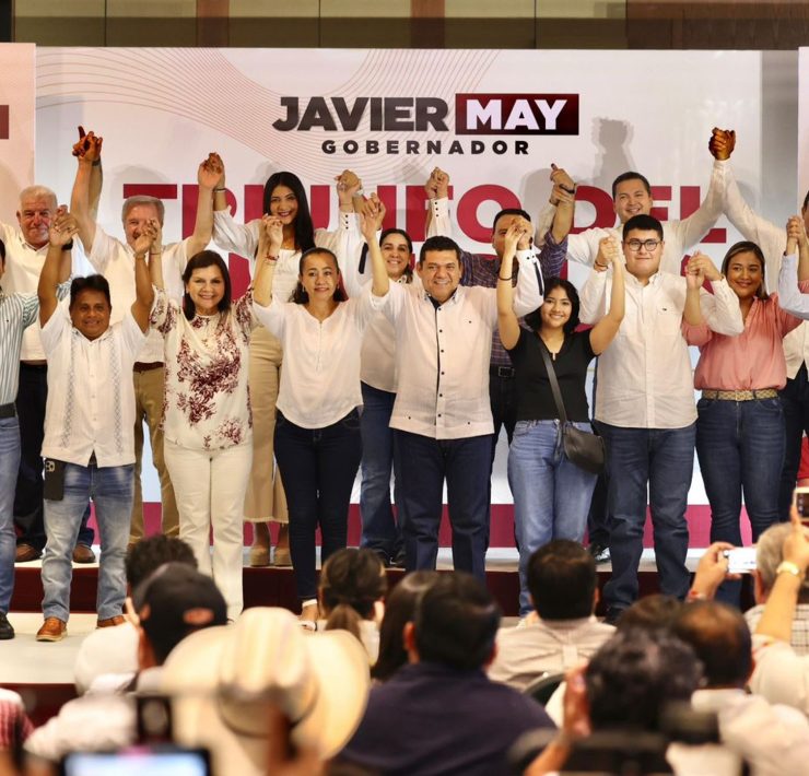 ¡Ganamos la gubernatura de Tabasco! Es un triunfo contundente del pueblo: Javier May