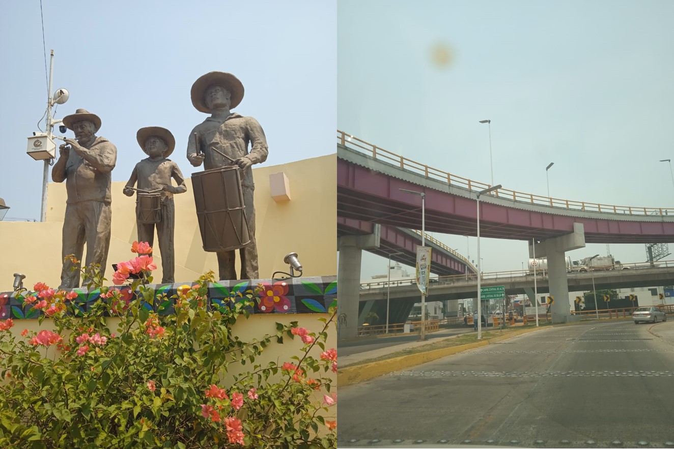 Monumento a Tamborileros; telaraña de puentes en Villahermosa [GALERÍA]