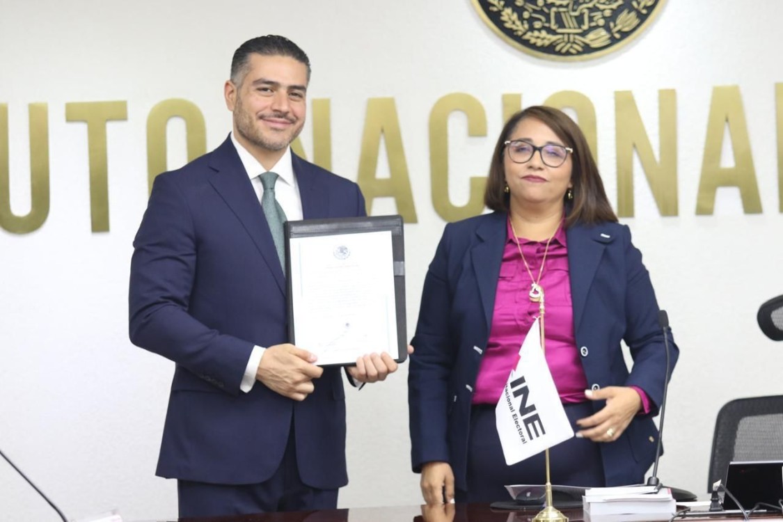 Omar García Harfuch Recibe Constancia de Mayoría como Senador Electo de la CDMX
