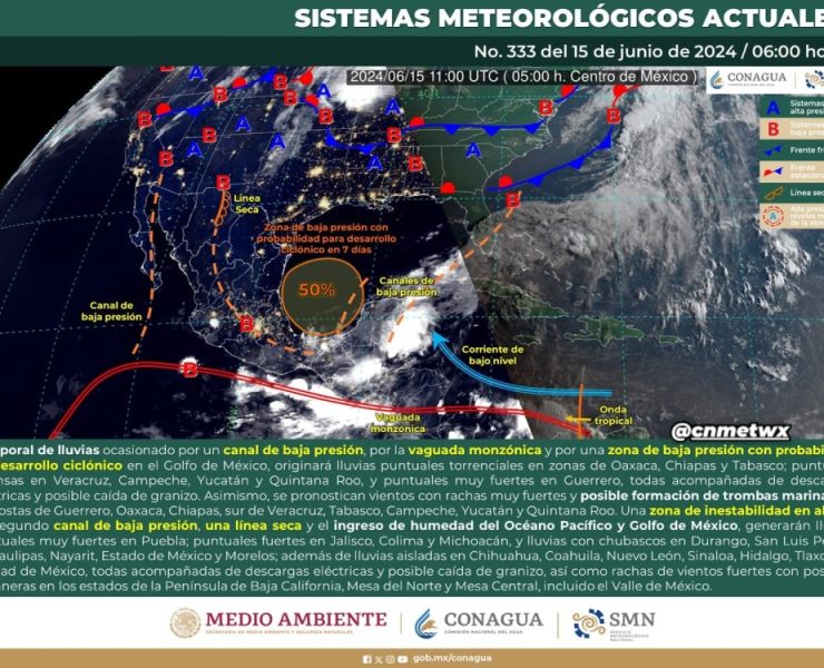 Lluvias torrenciales e inundaciones, en estos estados