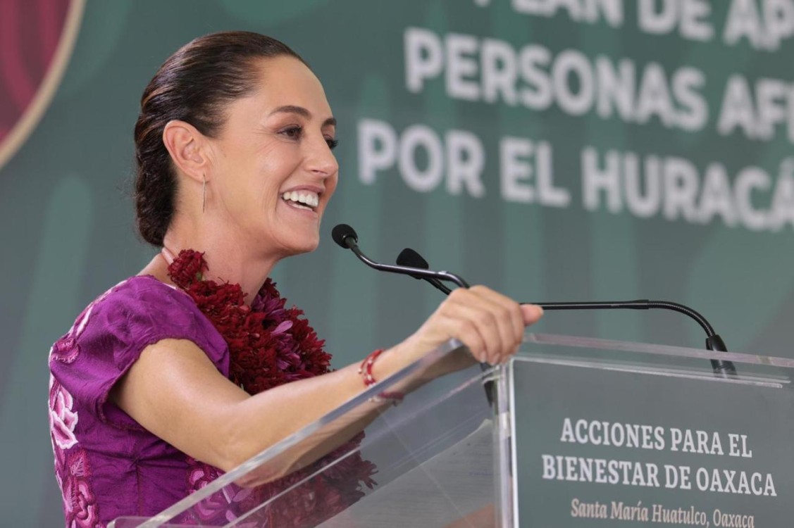 Sheinbaum reitera su compromiso de Transformación con el Pueblo de México