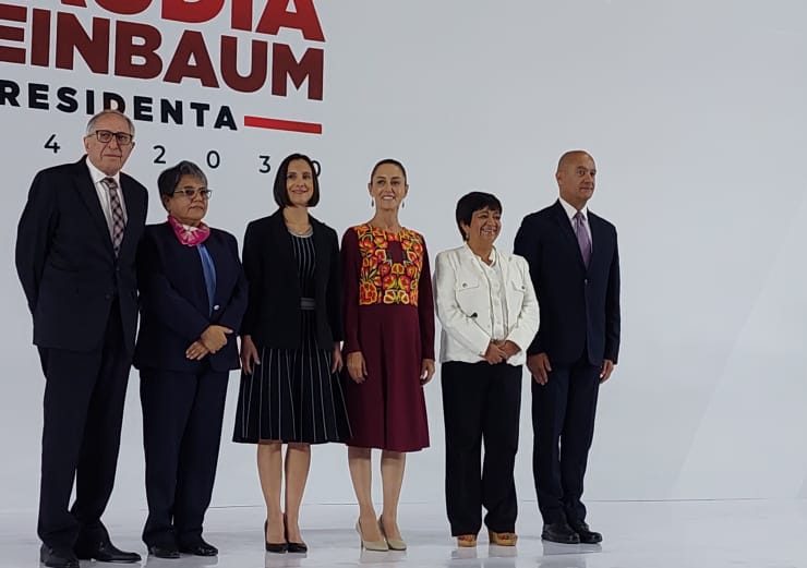 Claudia Sheinbaum Presenta Segunda Parte de su Gabinete Legal