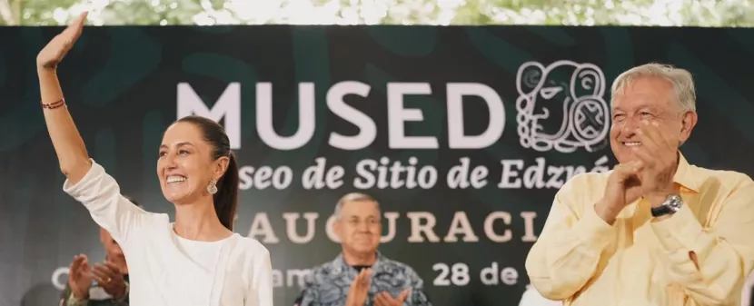 El presidente inaugura museo en Campeche