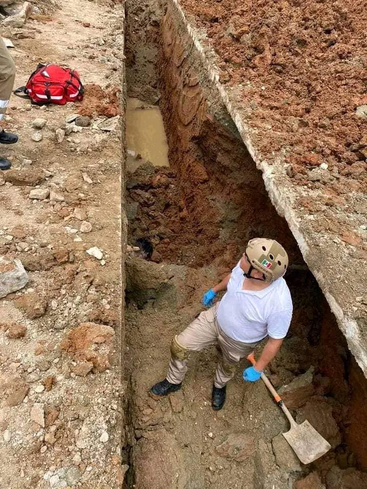 Derrumbe en obra de construcción en Teapa deja un obrero muerto 