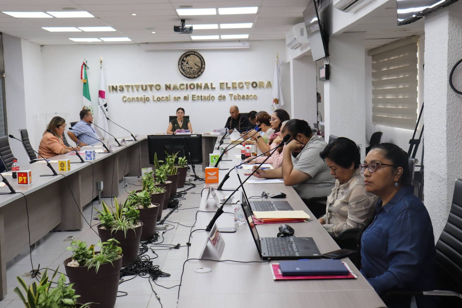 INE Tabasco concluyó proceso electoral federal