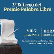 Entregará ATP Premio Palabra Libre 2024 a Jorge Abdó Francis