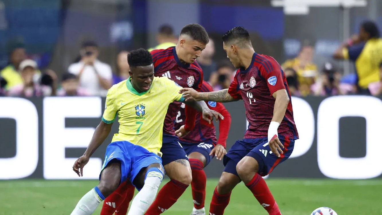 Brasil tuvo un duro arranque en Copa América ante Costa Rica, y no pudo llevarse la victoria.