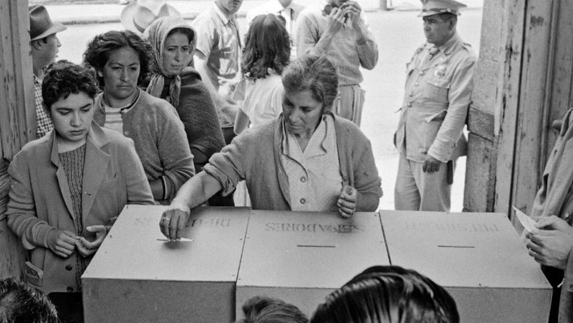 Un poco de la historia del voto de la mujer