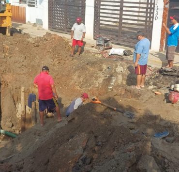 Planta potabilizadora Villahermosa paralizada por fuga en obra de construcción del Malecón