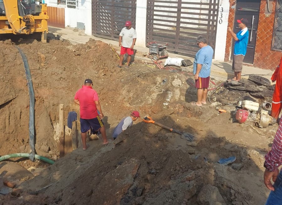 Planta potabilizadora Villahermosa paralizada por fuga en obra de construcción del Malecón