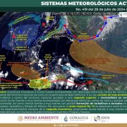 El SMN prevé lluvias intensas en Guerrero, Oaxaca y Chiapas