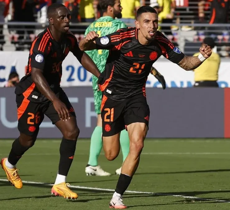 Colombia empató ante Brasil, y se pone como líder del grupo D y enfrentará a Panamá, y la verdeamarela, queda en segundo lugar y enfrentará a Uruguay, en los cuartos de final de la Copa América.