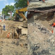 Grafi-casos: Excavación en Paseo Tabasco y Mariano Arista