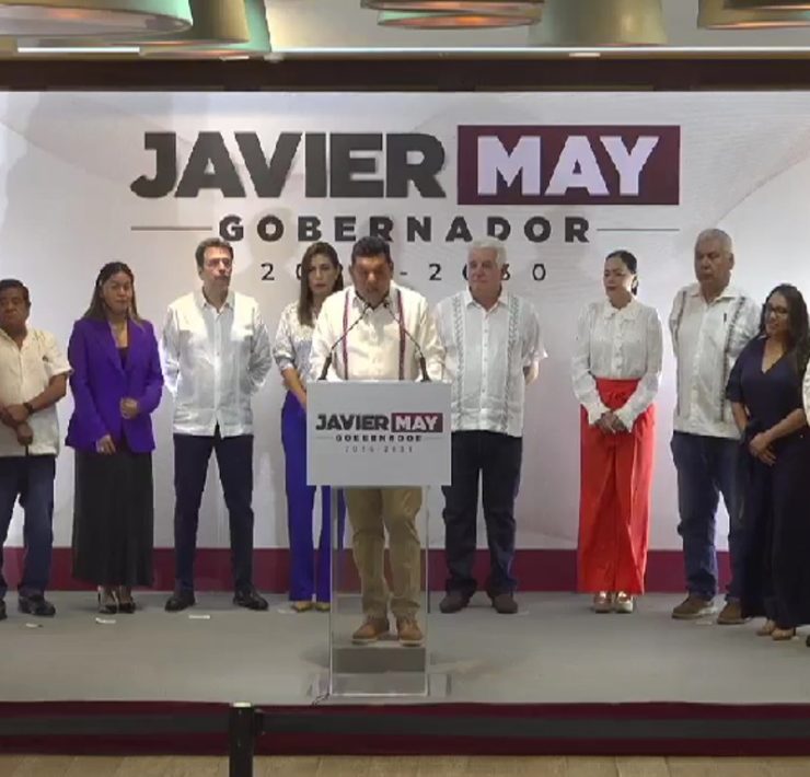 Integrantes del gabinete de Javier May estarán al servicio del pueblo