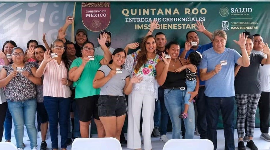 Inicia Mara Lezama entrega de credenciales del IMSS Bienestar