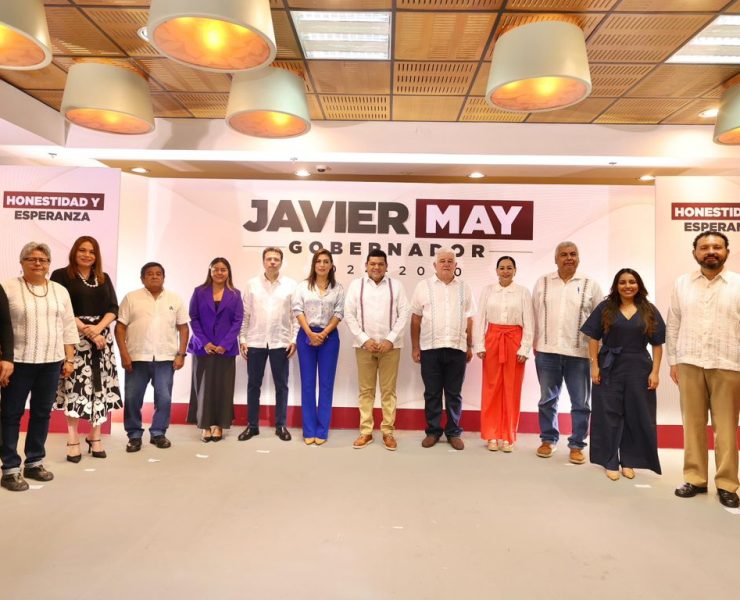 Javier May presenta su gabinete; aquí el mensaje del gobernador electo de Tabasco