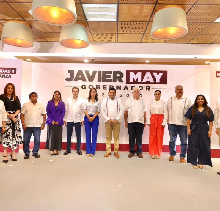 Javier May presenta su gabinete; aquí el mensaje del gobernador electo de Tabasco