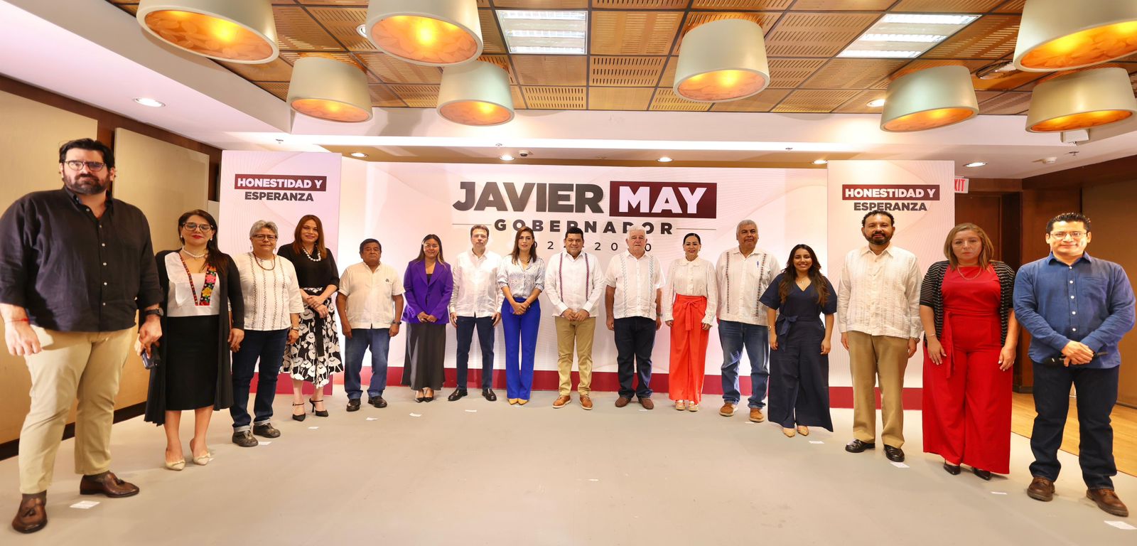 Javier May presenta su gabinete; aquí el mensaje del gobernador electo de Tabasco