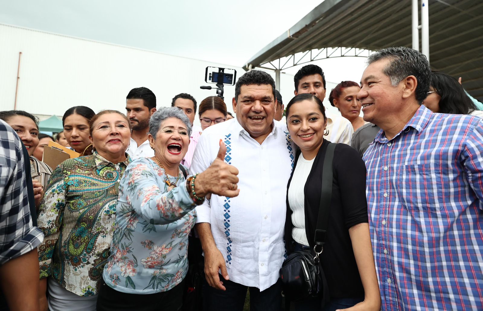 el Gobernador Electo destacó que se va a modernizar la carretera Emiliano Zapata - Tenosique