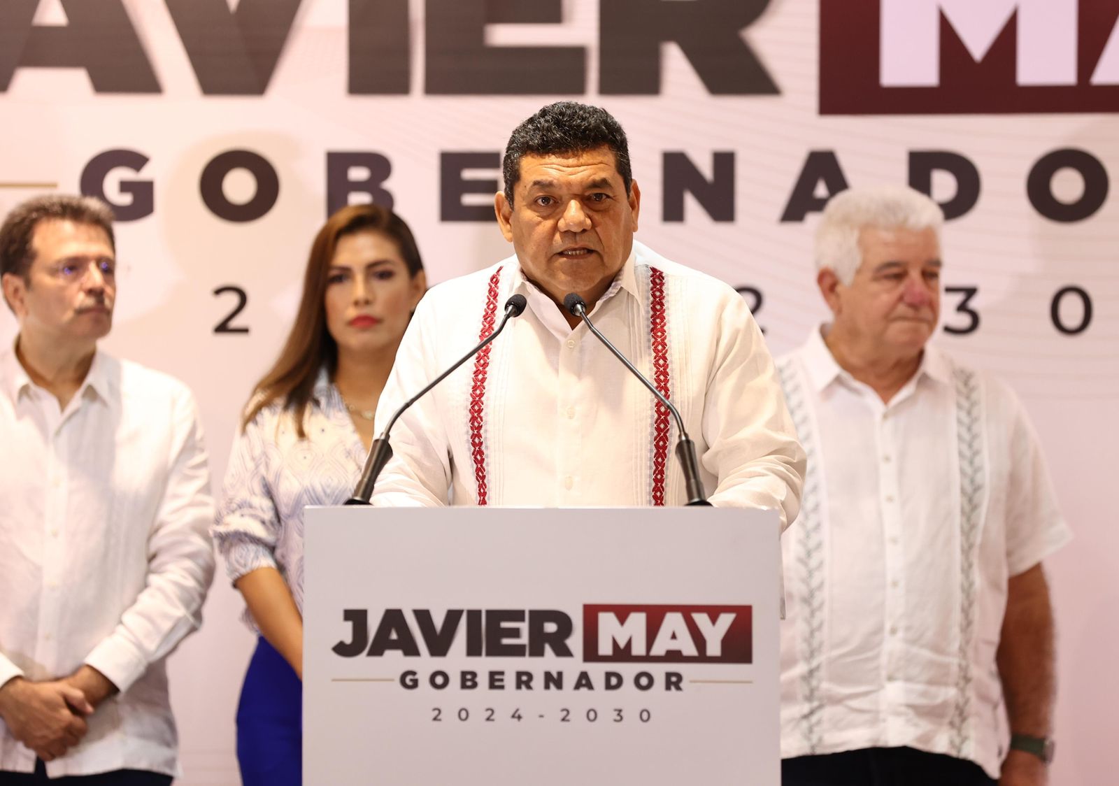 Javier May presenta su gabinete; aquí el mensaje del gobernador electo de Tabasco 