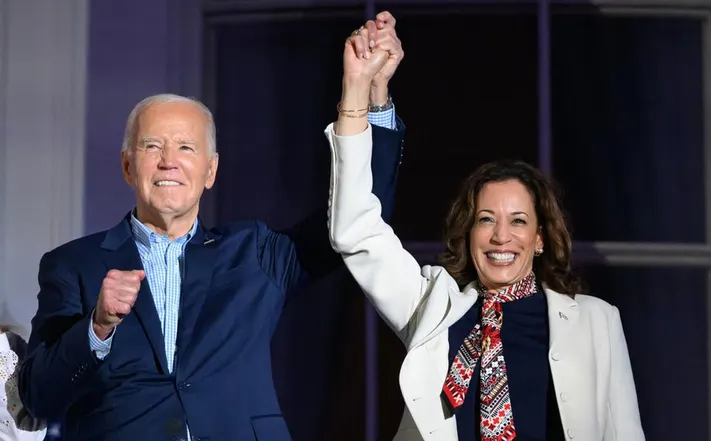 Kamala Harris Aspira a la Candidatura Demócrata con el Respaldo de Joe Biden