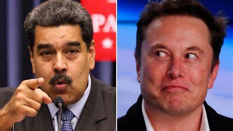 Elon Musk y Nicolas Maduro