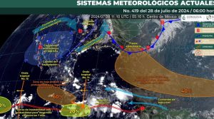 El Pacífico está más activo, en esta temporada de huracanes, y el Centro Nacional de Huracanes, monitorea tres sistemas con potencial de desarrollo ciclónico. 