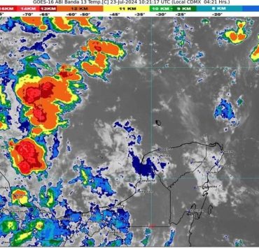 Pronósticos del clima 23 de julio 2024 en Quintana Roo