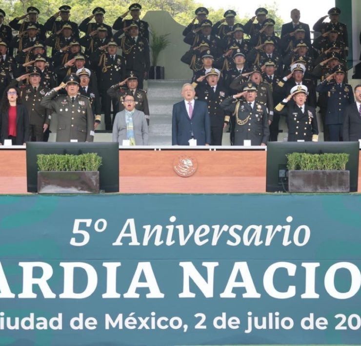 AMLO Celebra Quinto Aniversario de la Guardia Nacional con Enfoque en Seguridad y Formación