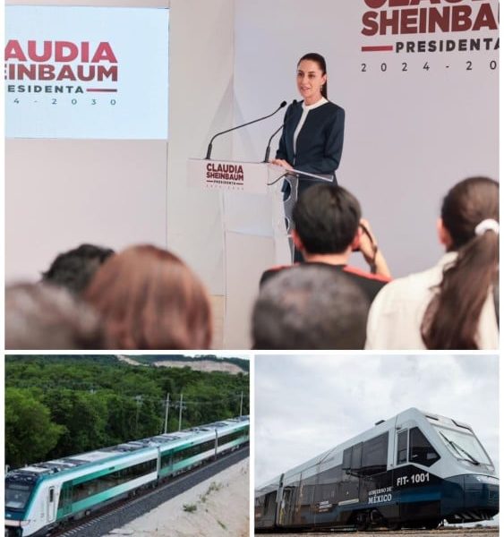 Claudia Sheinbaum Anuncia Expansión de la Infraestructura Ferroviaria hacia el Norte de México