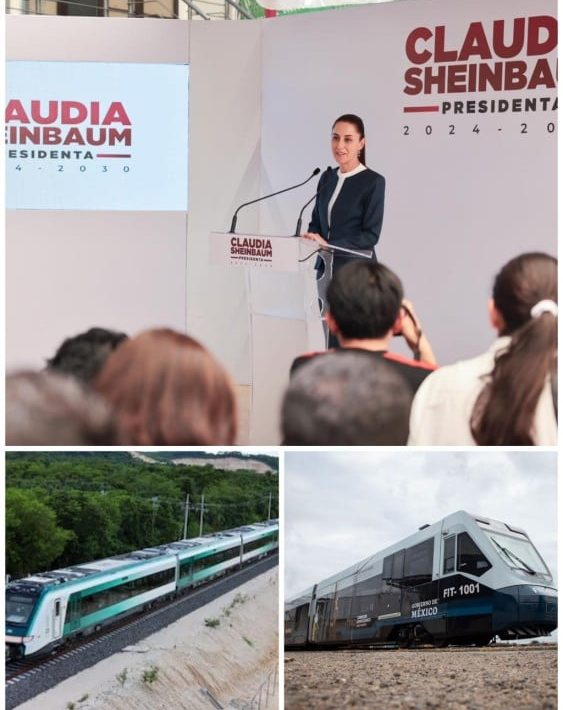 Claudia Sheinbaum Anuncia Expansión de la Infraestructura Ferroviaria hacia el Norte de México