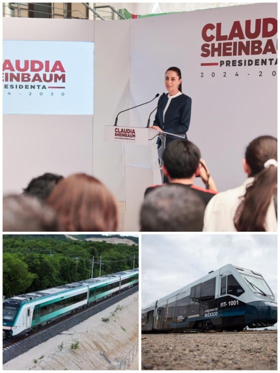 Claudia Sheinbaum Anuncia Expansión de la Infraestructura Ferroviaria hacia el Norte de México